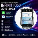 Mark 7 Tesla Screen For Infiniti Q50 Q60 Gps Navigation 13.6" Android Car Stereo. Fixed Price $899.00.
