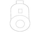 Genuine Nissan Auxiliary Jack 28023-BH00C. Fixed Price $37.04.