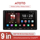 Universial Atoto 9" Wireless Stereo Bluetooth Carplay Android Radio Gps. Fixed Price $129.99.