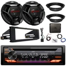 Jvc Single-din Cd Receiver W/kit, 2X 6.5" Speakers W/adaptors, Amplifier,. Fixed Price $391.99.