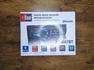 Dual Digital Car Radio & Media Receiver W/ Bluetooth, Am/fm, Model # XRM47BT. Fixed Price $34.99.