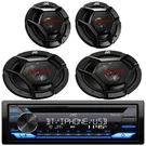 Jvc KD-T720BT Single Din Receiver, 2X 6X9" 500W Speakers, 6.5" 2-WAY. Fixed Price $248.00.