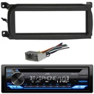 Jvc KD-T720BT Single Din Receiver, Harness, 2002-2009 Chrysler Dash Install Kit. Fixed Price $178.99.