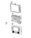 Genuine Mopar Multi Media Radio 68428536AC. Fixed Price $777.40.