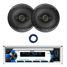 Pyle PLMRL50WB Bluetooth Marine MP3 Receiver, 2X 6.5" 350W Speakers W/wire. Fixed Price $144.49.