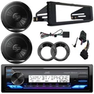 Jvc Bluetooth Stereo Receiver, 2X 6.5" 300W Speakers, Harley 98-13 Accessories. Fixed Price $271.99.