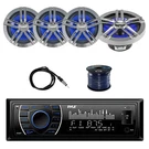 Pyle In-dash Receiver W/EM265C 2-WAY Loudspeaker, Enrock Antenna & Wire. Fixed Price $166.49.