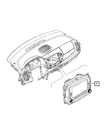 Genuine Mopar Multi Media Radio 6WN73LXHAA. Fixed Price $1467.43.