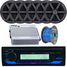 Jvc KD-T92MBS Single Din Receiver W/ 6X 6.5" 100W Speaker, 4CH 400W Amp, Wire. Fixed Price $526.00.