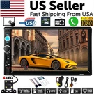 Double 2 Din Car MP5 Player 7" Bluetooth Touch Screen Stereo Radio With Camera. Fixed Price $36.76.