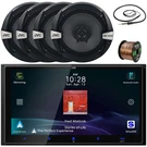 Jvc KW-M795BW Am/fm Radio Receiver, 4X 6.5" 300W 2-WAY Speakers, Antenna, Wire. Fixed Price $590.49.
