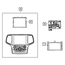 Mopar 68428478AE Multi Media Radio. Fixed Price $1032.69.