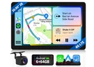 Eonon SD1X6S 1DIN Stereo Radio 10.95" 2K Qled 6+64 Android Carplay Gps WIFI6. Fixed Price $312.32.