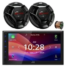 Jvc KW-M695BW 6.8" Wifi Bluetooth Stereo Receiver, 2X 6.5" 300W Speakers, Wire. Fixed Price $528.00.