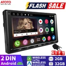 Atoto A6 7" 2 Din Stereo Gps Track Navi Unit Wireless Android Auto & Carplay. Fixed Price $149.99.