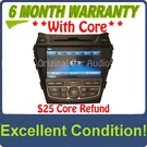 2013 - 2015 Hyundai Santa Fe Oem Navigation Xm MP3 Bluetooth Cd Player Receiver. Fixed Price $449.00.