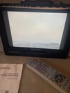 Audiovox D1020 Portable Lcd In Color Tv/monitor & Dvd Player W/acc. Tested.. Fixed Price $77.00.