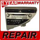 Repair Your 2009 - 2016 Lexus Oem RX350 RX450H Factory Disc Changer Cd Player. Fixed Price $355.50.