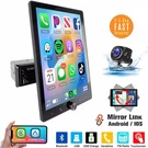 10.4" 1DIN Touch Screen Stereo Bluetooth Radio Apple/android Carplay With Camera. Fixed Price $91.28.