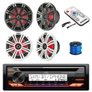 Jvc KD-T92MBS Marine Bluetooth Cd Receiver, 4X 8" 300W Led Speaker, Remote, Wire. Fixed Price $637.49.
