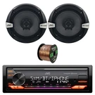Jvc KD-X380BTS Single Din Bluetooth Stereo Receiver, 2X 6.5" 300W Speaker W/wire. Fixed Price $177.49.