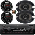 Infinity Alpha 100 Receiver, 2X 6X9" 500W Speakers, 6.5" 300W Wire. Fixed Price $208.49.
