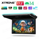 Xtrons 17.3" Android Car Overhead Monitor 8K Video Hdmi Screen Mirroring For Rv. Fixed Price $459.99.
