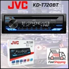 Jvc KD-T720BT Single Din Car Radio Cd Receiver W/ Bluetooth & Usb/aux **new*. Fixed Price $124.95.