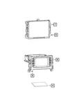 Genuine Mopar Multi Media Radio 68270682ZF. Fixed Price $914.18.