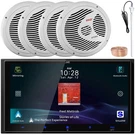 Jvc Digital Media Radio Receiver, 4X 6.5" 150W Full Range Speaker, Antenna, Wire. Fixed Price $549.99.