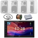 Jvc Single-din MP3 Radio, 4X 4" 30W Max Door/out Box-speakers, Amplifier. Fixed Price $560.99.
