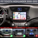 For 2008-2012 Toyota Highlander Gps Head Unit Carplay Jbl Radio Android. Fixed Price $151.99.