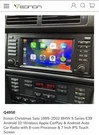 Eonon For Bmw E39 Q49SE Android 10 Radio Dash Gps Stereo Carplay Free Ship. Fixed Price $175.00.