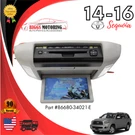 2014-2016 Toyota Sequoia Over Head Console Roof Mounted Dvd Player 86680-34021-E. Fixed Price $799.99.