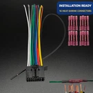 New Wire Harness For Jvc KD-X360BTS KDX360BTS Car Receiver Kit With Connectors. Fixed Price $10.95.