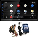 Jvc KW-M780BT 6.8" Digital Receiver Apple Carplay With Steering Wheel Interface. Fixed Price $249.99.