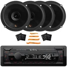 Infinity Alpha 100 Bluetooth Car Audio Receiver, 4X 6.5" 150W 2-WAY Speakers. Fixed Price $172.49.