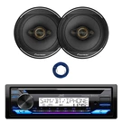 Jvc Marine Usb Bluetooth Cd Receiver, 2X 6.5" 350W Speakers, Wire. Fixed Price $277.49.