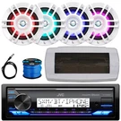 Jvc Ready Siriusxm Receiver, Cover, 4X 6.5" 300W Rgb Led Speakers, Wire, Antenna. Fixed Price $699.90.