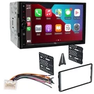 Dual 7" Wireless Carplay Stereo Am/fm Radio 1999-2004 Ford F150,F250. Fixed Price $243.99.