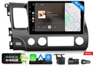 Eonon HCIV1X7A Android 14 4+64 Radio 10.1" Ips Carplay For Civic 8TH Gen Dsp. Fixed Price $203.90.