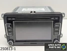 Oem 2007-2011 Volkswagen Eos 2.0L Radio Navigation Unit Am-fm Tuner Cd. Fixed Price $209.99.