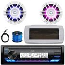 Jvc Stereo Siriusxm Receiver, Cover, 2X 6.5" 300W Rgb Led Speaker, Wire, Antenna. Fixed Price $349.95.