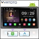 Atoto Universal 7" Touchscreen Radio Android Auto Apple Carplay 2DIN Stereo. Fixed Price $115.99.