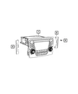 Genuine Mopar Multi Media Radio 7KA09LXHAA. Fixed Price $716.45.