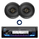 Jvc KD-X38MBS Marine Bluetooth Am/fm Radio Receiver, 2X 6.5" 350W Speaker W/wire. Fixed Price $203.99.