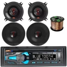Dual Electronics 1-DIN Bluetooth MP3 Receiver, 2X 6.5" Speakers, 4". Fixed Price $185.99.