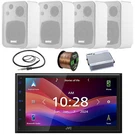 Jvc Single-din MP3 Radio, 4X 4" 30W Max Door/out Box-speakers, Amplifier. Fixed Price $545.49.