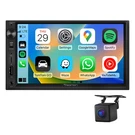 Cam+eonon 7" Touch Screen Stereo Radio Double Din Android Auto Carplay Audio. Fixed Price $122.33.