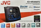 New Jvc KD-MR305BTS Marine Digital Media Receiver W/ Bluetooth. Fixed Price $299.00.